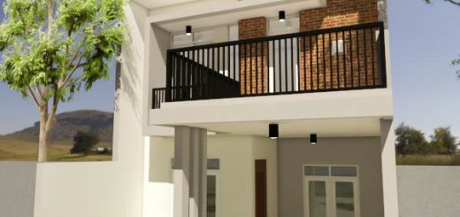 desain renovasi rumah cinere