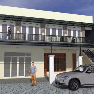 renovasi kantor 2 lantai karanglo malang