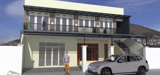 renovasi kantor 2 lantai karanglo malang