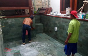 kolam renang di lahan terbatas
