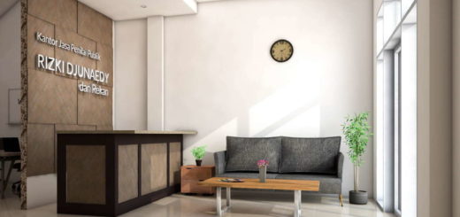 desain kantor ruko