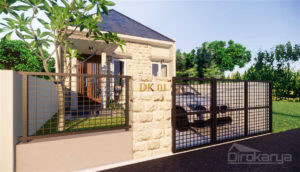 desain rumah type 45 minimalis modern
