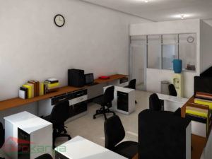desain kantor ruko