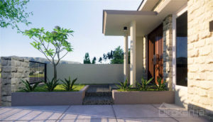 desain rumah type 45 minimalis modern