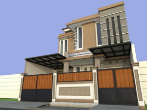 desain rumah 2 lantai