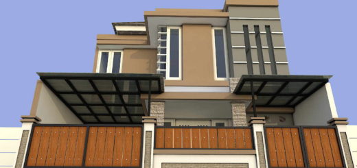 desain rumah 2 lantai