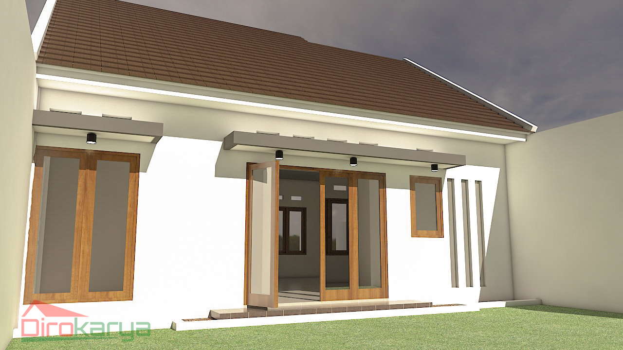 Desain Rumah 1 Lantai Villa Gunung Buring Malang | diro karya