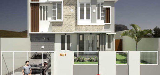 desain rumah 2 lantai type 150 malang