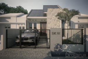 desain rumah type 50 minimalis
