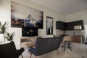 desain rumah type 50 minimalis