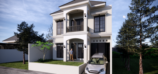 desain rumah klasik