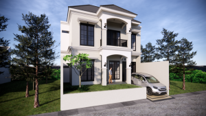 desain rumah klasik