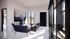 desain rumah american style