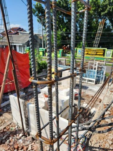 rumah cantik fasad lengkung