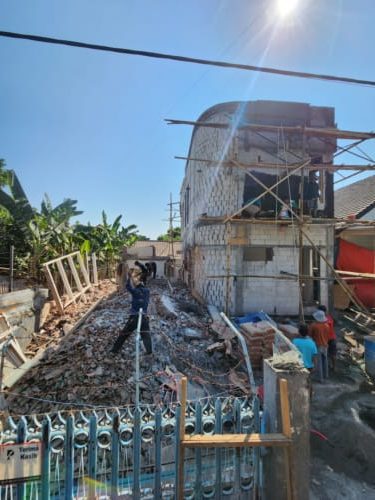 rumah cantik fasad lengkung