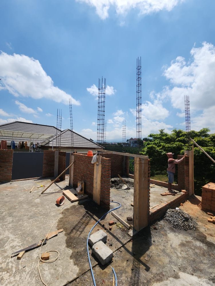 Villa minimalis di batu malang