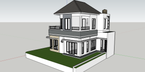 Villa Minimalis di batu Malang